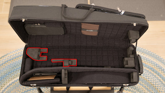 So your bass clarinet doesn't fit in your Marcus Bonna double case. Now what?