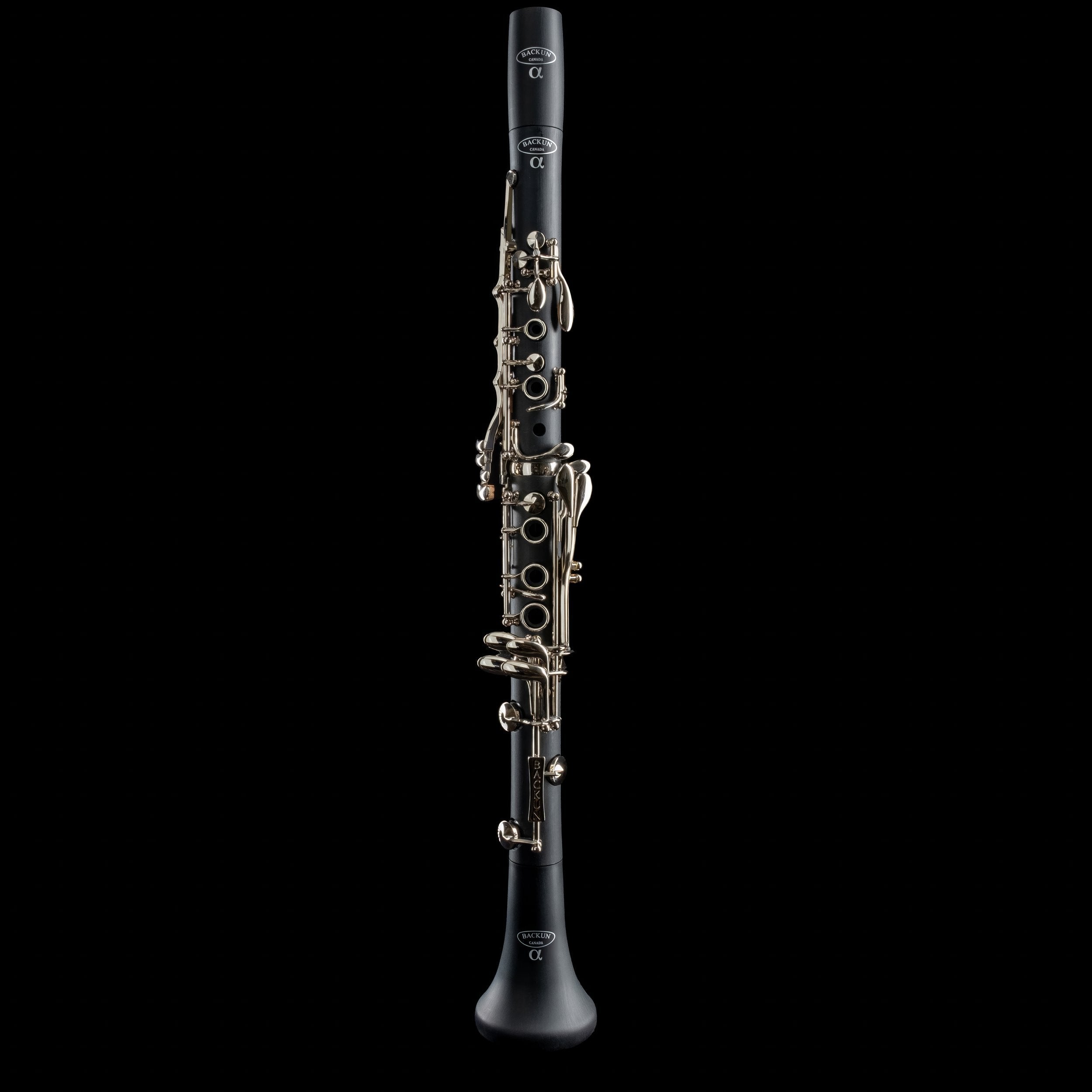 Backun Alpha Bb Clarinet - Silver