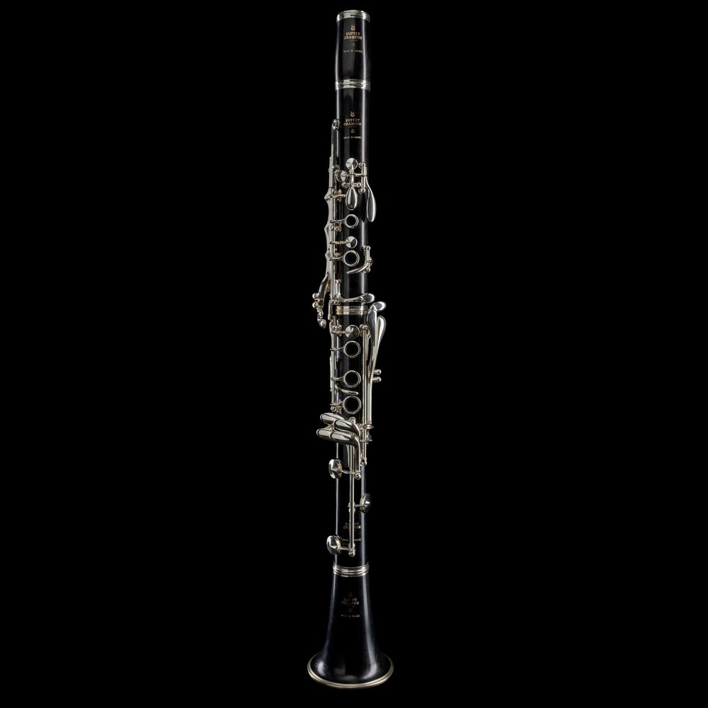 Buffet R13 Bb Clarinet silver plated keys