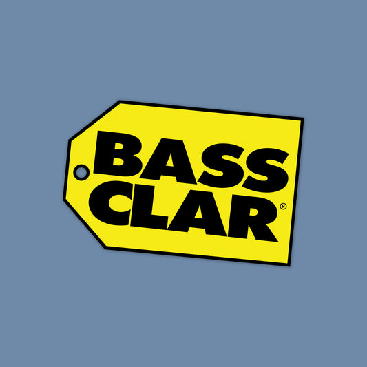 "Best Buy" Bass Clarinet Graffiti Sticker